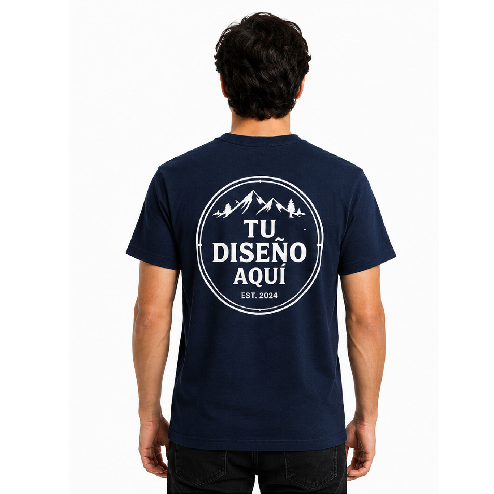 25 Playeras personalizadas "regular fit" algodón peinado premium 155gsm - Imagen 2